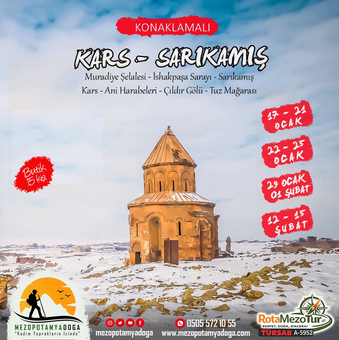 KARS SARIKAMIŞ KIŞ PROGRAMI