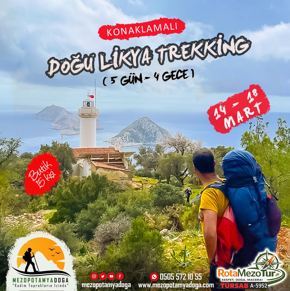 DOĞU LİKYA TREKKING TURU