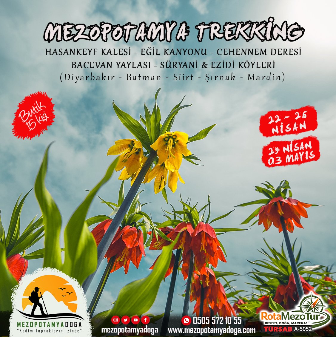 MEZOPOTAMYA VE TERS LALE TREKKING TURU